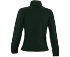 SOLS Womens North Full Zip Fleece Jacket (Forest Green) - PC344