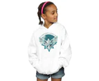 Marvel Girls Captain Marvel Starforce Warrior Hoodie (White) - BI5950