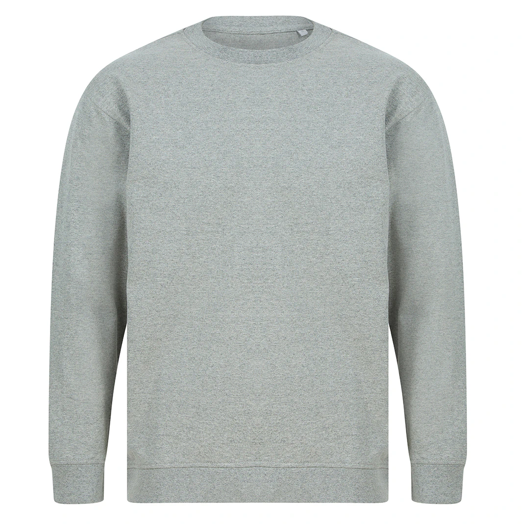 SF Unisex Adult Fashion Sustainable Sweatshirt (Heather Grey) - PC4906