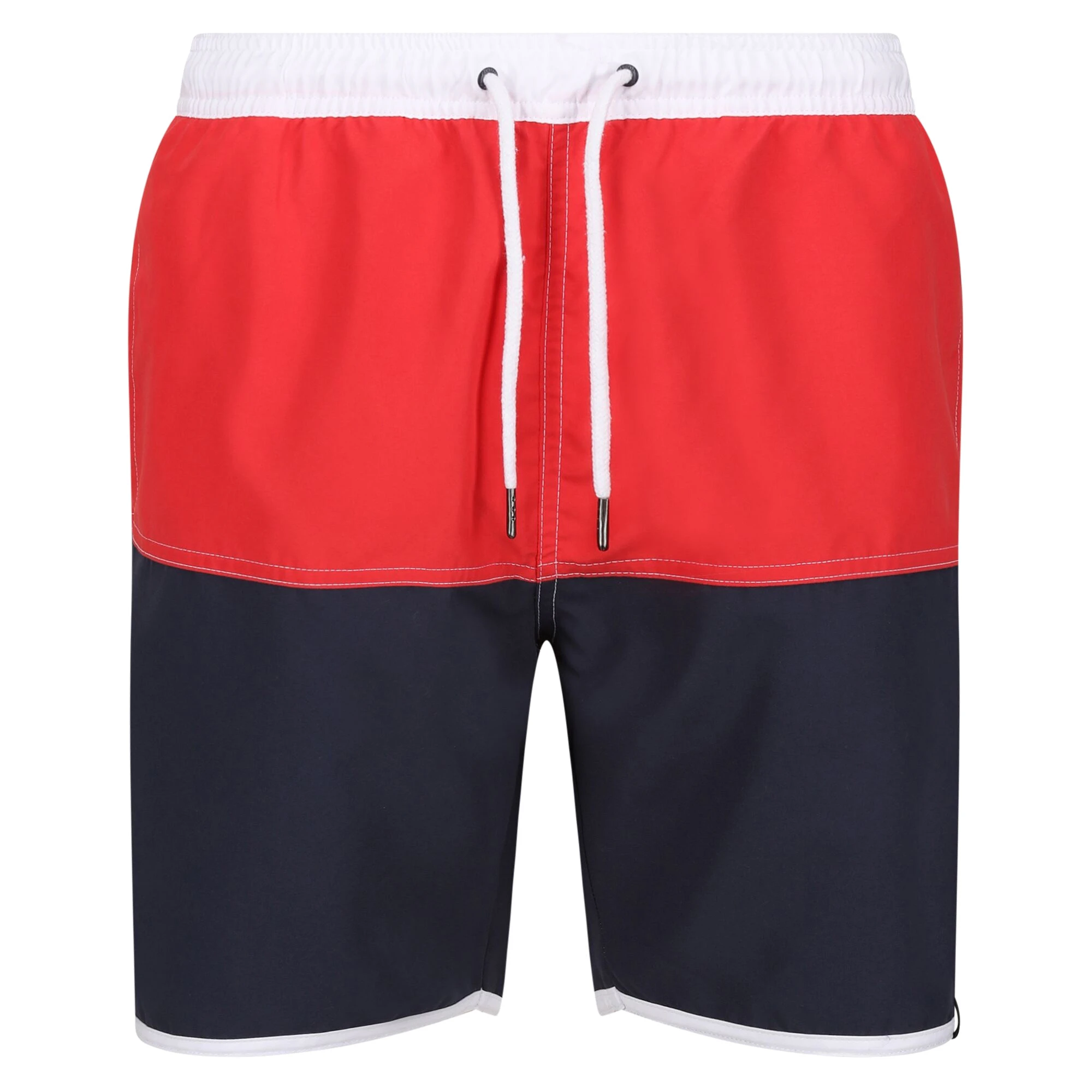 Regatta Mens Benicio Swim Shorts (Roccoco Red/Navy) - RG7217