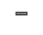 Penthouse Unisex Adult Logo Hoodie (White) - PN434