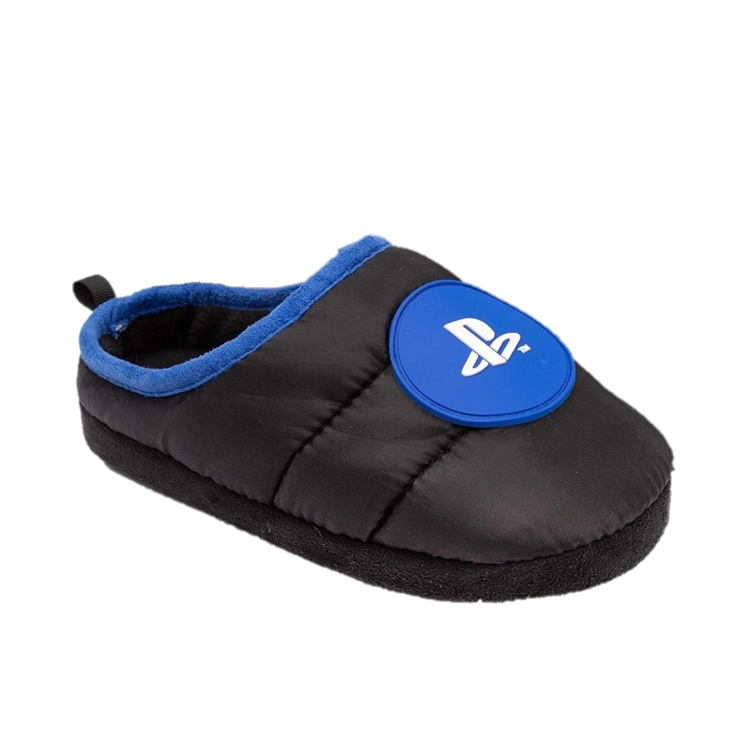 Playstation Boys Slippers (Black/Blue) - NS6671