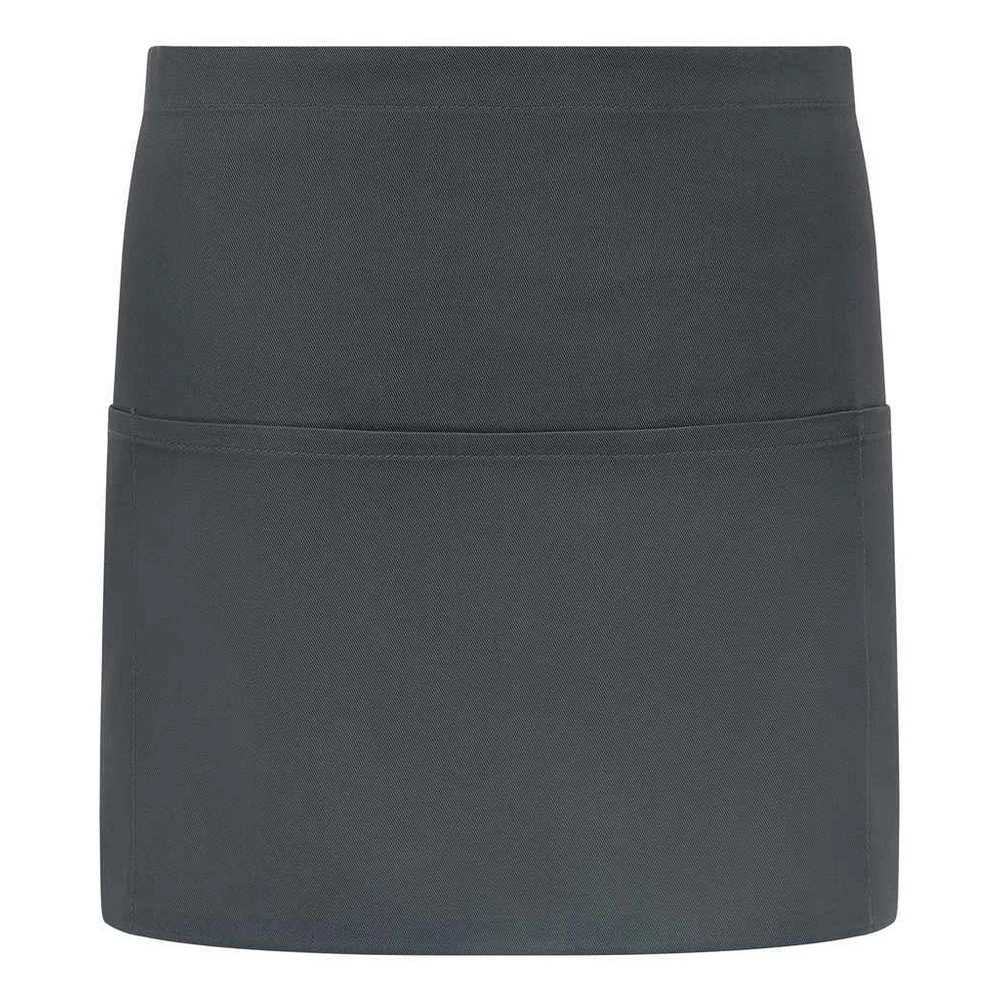 Brand Lab Unisex Adult Short Apron (Charcoal) - PC5158