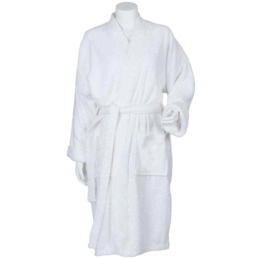 Towel City Womens Kimono Robe (White) - PC6016