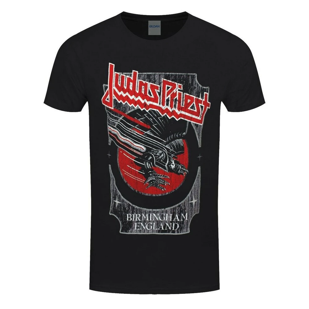 Judas Priest Unisex Adult Vengeance T-Shirt (Black) - RO2634