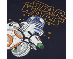 Star Wars Boys Droids T-Shirt (Navy) - TV950