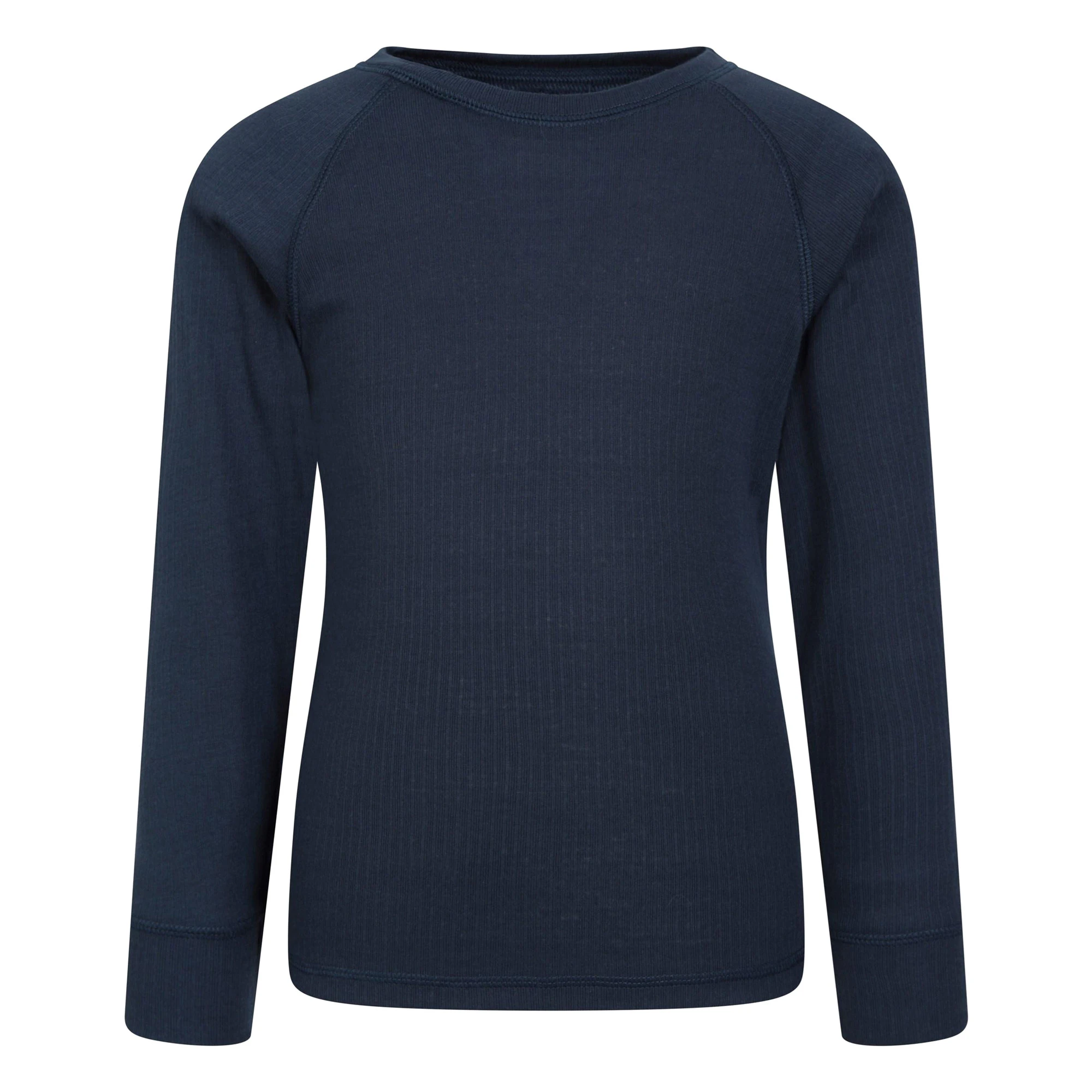 Mountain Warehouse Childrens/Kids Talus Round Neck Base Layer Top (Navy) - MW528