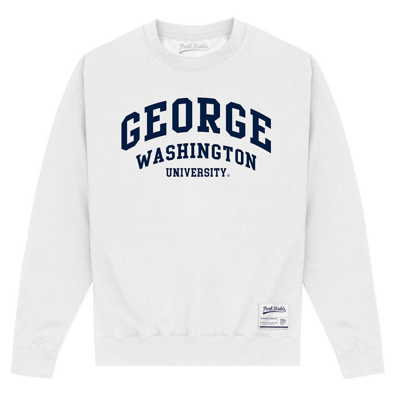 George Washington University Unisex Adult Sweatshirt (White) - PN290