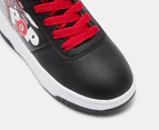 Heelys Boys' POP Dash Skate Shoes - Black/Grey/Red Flame