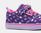 Heelys Girls' Pro 2.0 Prints X2 Skate Shoes - Purple/Pink/Multi