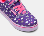 Heelys Girls' Pro 2.0 Prints X2 Skate Shoes - Purple/Pink/Multi