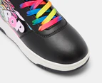 Heelys Girls' POP Dash Skate Shoes - Black/Rainbow/Flame