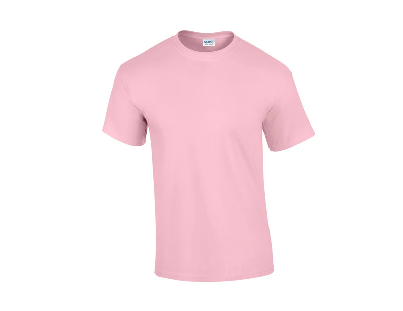 Gildan Mens Ultra Cotton T-Shirt (Light Pink) - PC6403