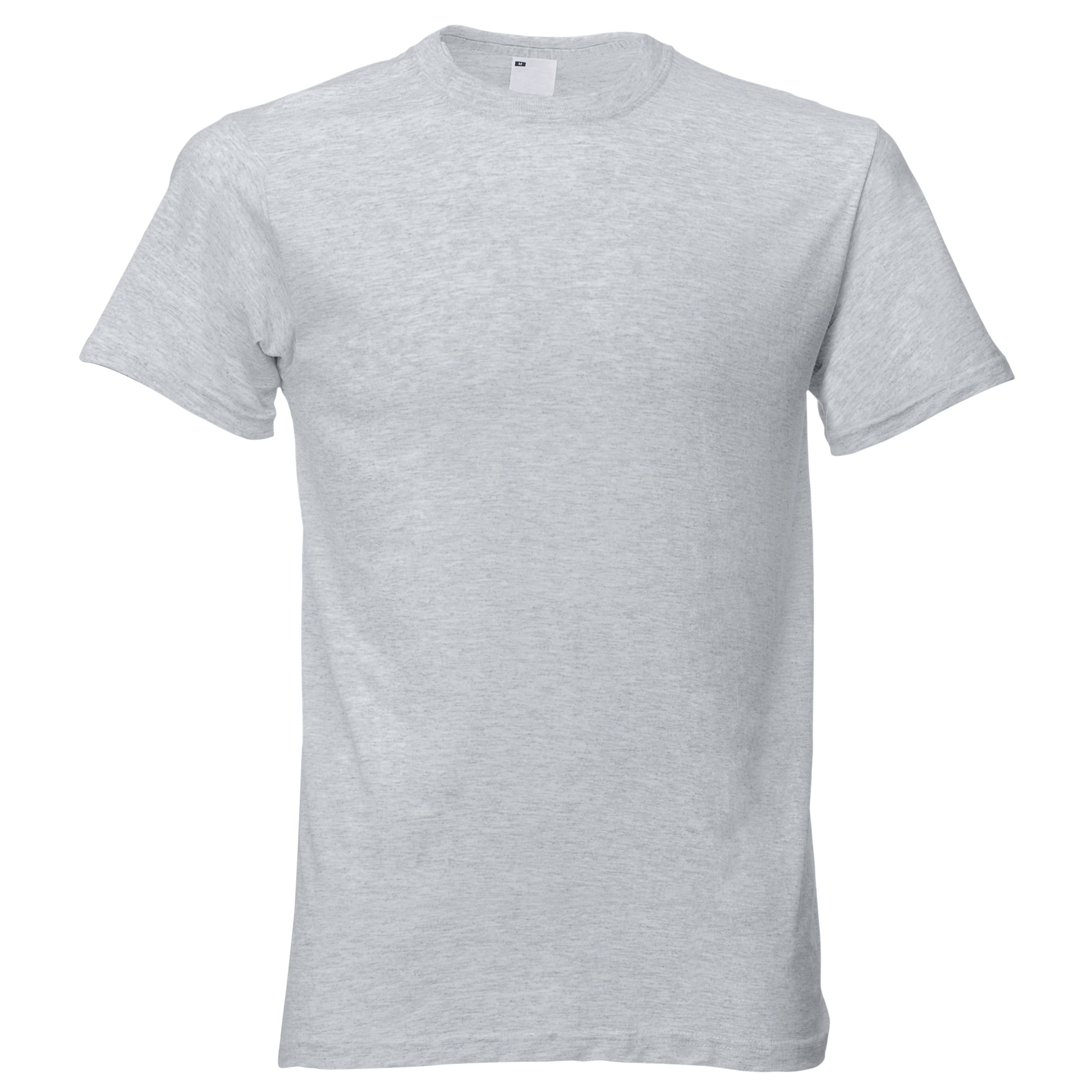 Mens Short Sleeve Casual T-Shirt (Grey Marl) - BC3904