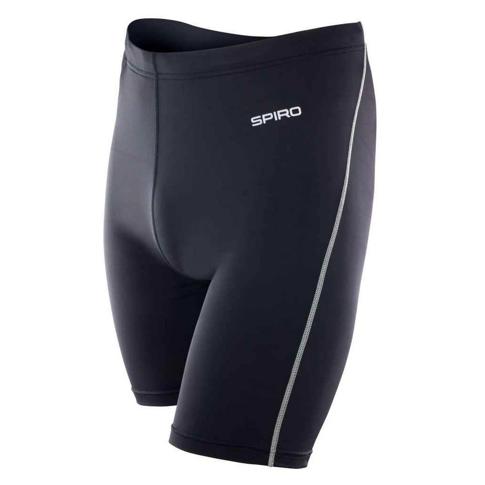 Spiro Mens Bodyfit Base Layer Shorts (Black) - PC6756