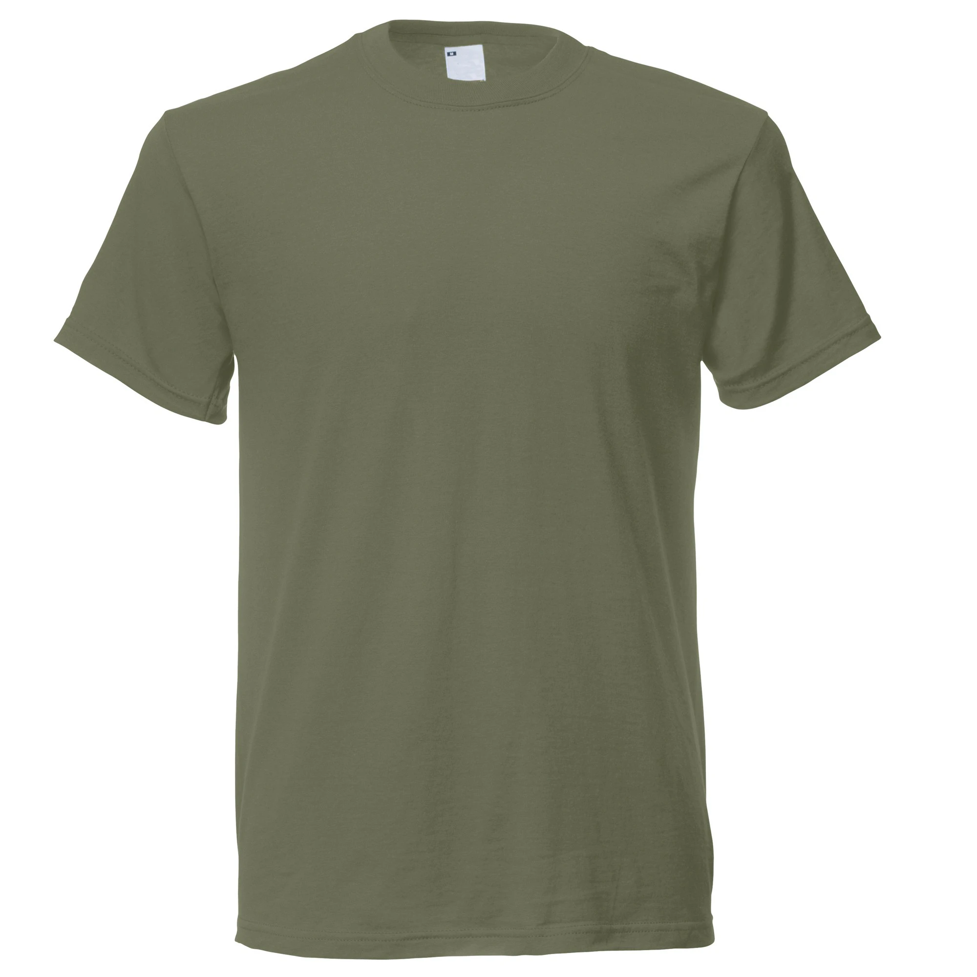 Mens Short Sleeve Casual T-Shirt (Olive Green) - BC3904