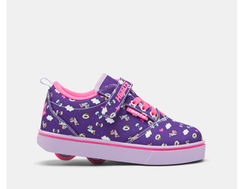 Heelys Girls' Pro 2.0 Prints X2 Skate Shoes - Purple/Pink/Multi