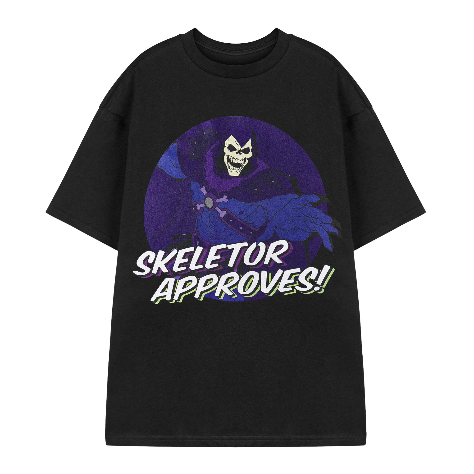 Masters Of The Universe Unisex Adult Skeletor Approves Skeletor T-Shirt (Black) - NS8392