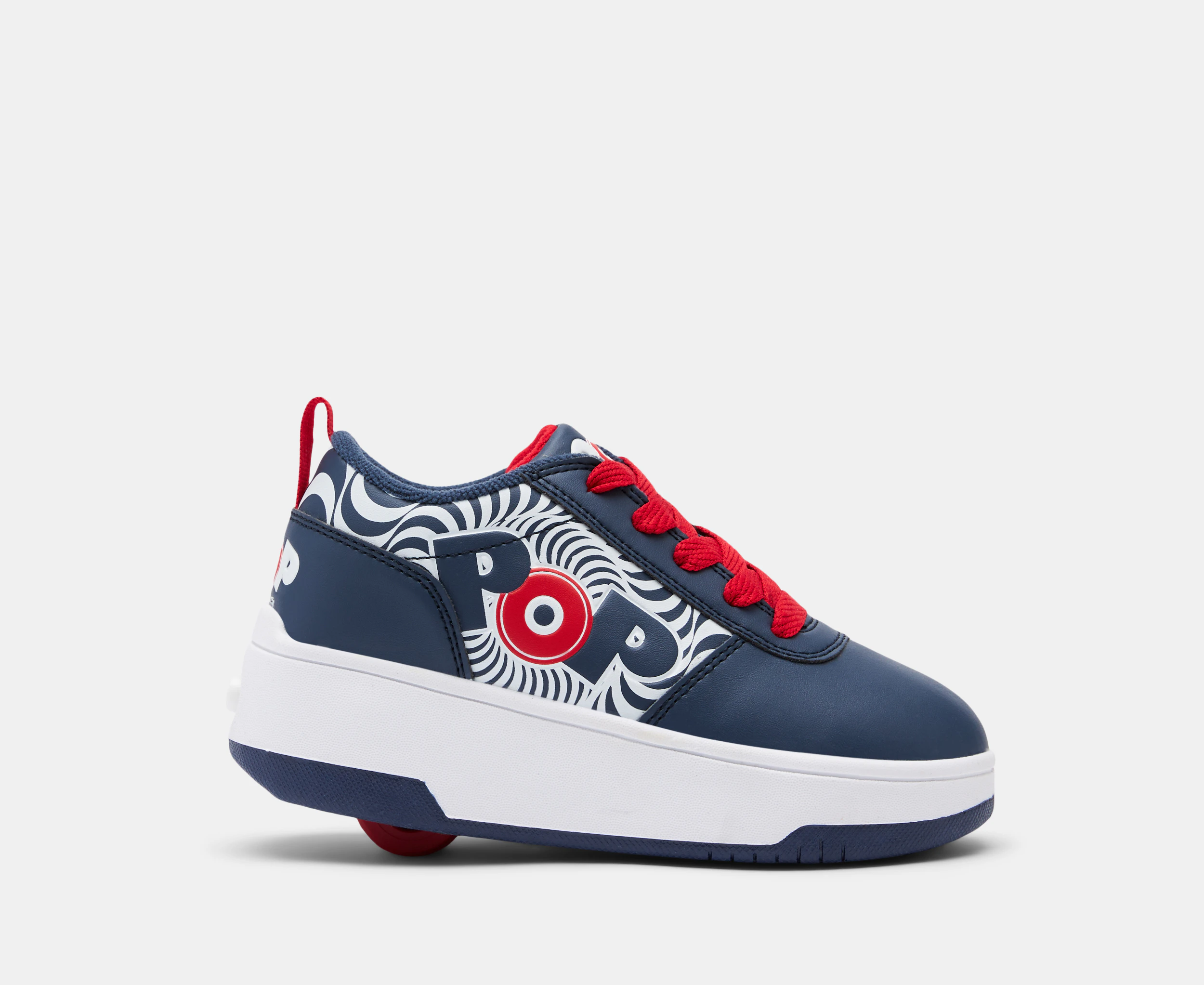 Heelys Boys' POP Dash Skate Shoes - Navy/Red/White