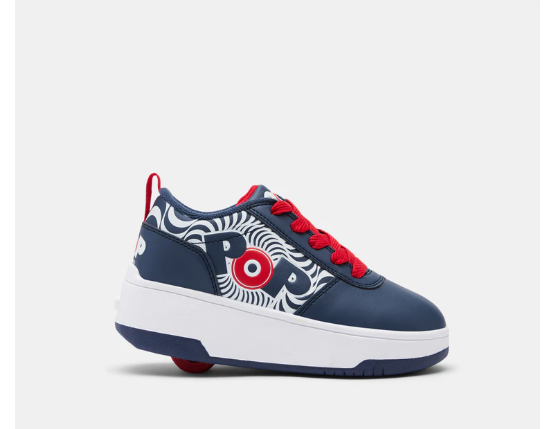 Heelys Boys POP Dash Skate Shoes Navy Red White Catch .nz