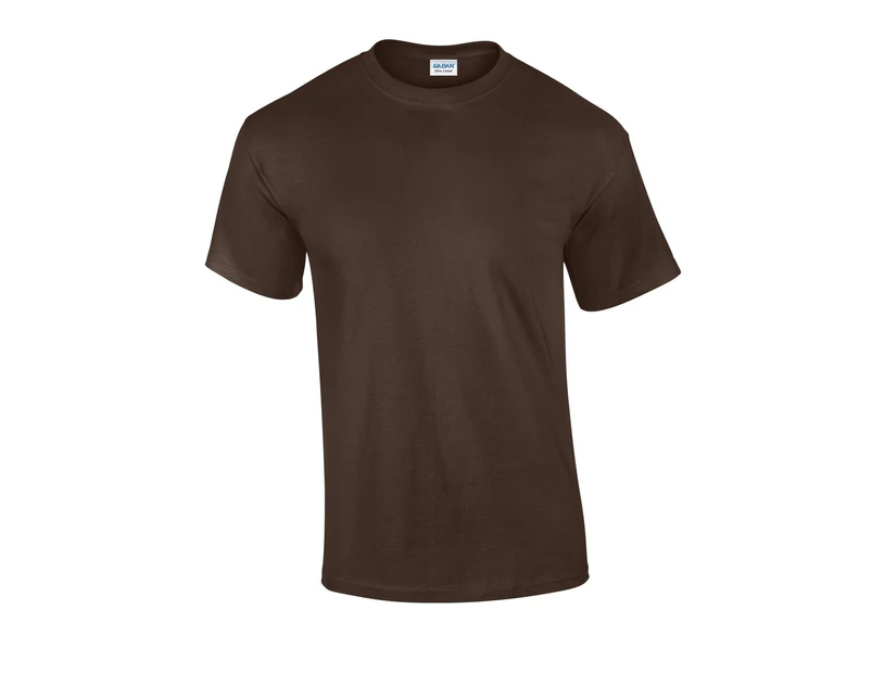 Gildan Mens Ultra Cotton T-Shirt (Dark Chocolate) - PC6403