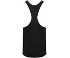 Tombo Mens Muscle Vest Top (Black) - PC6627
