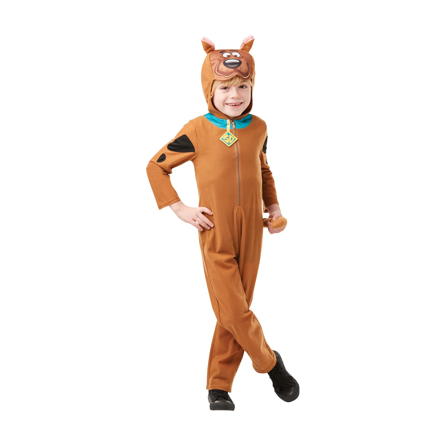 Scooby Doo Childrens/Kids Costume (Brown/Black) - BN5326