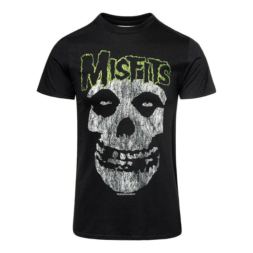 Misfits Unisex Adult Vintage Cotton Classic T-Shirt (Black) - RO7931