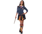 Harry Potter Womens Gryffindor Costume Top (Blue) - BN5080