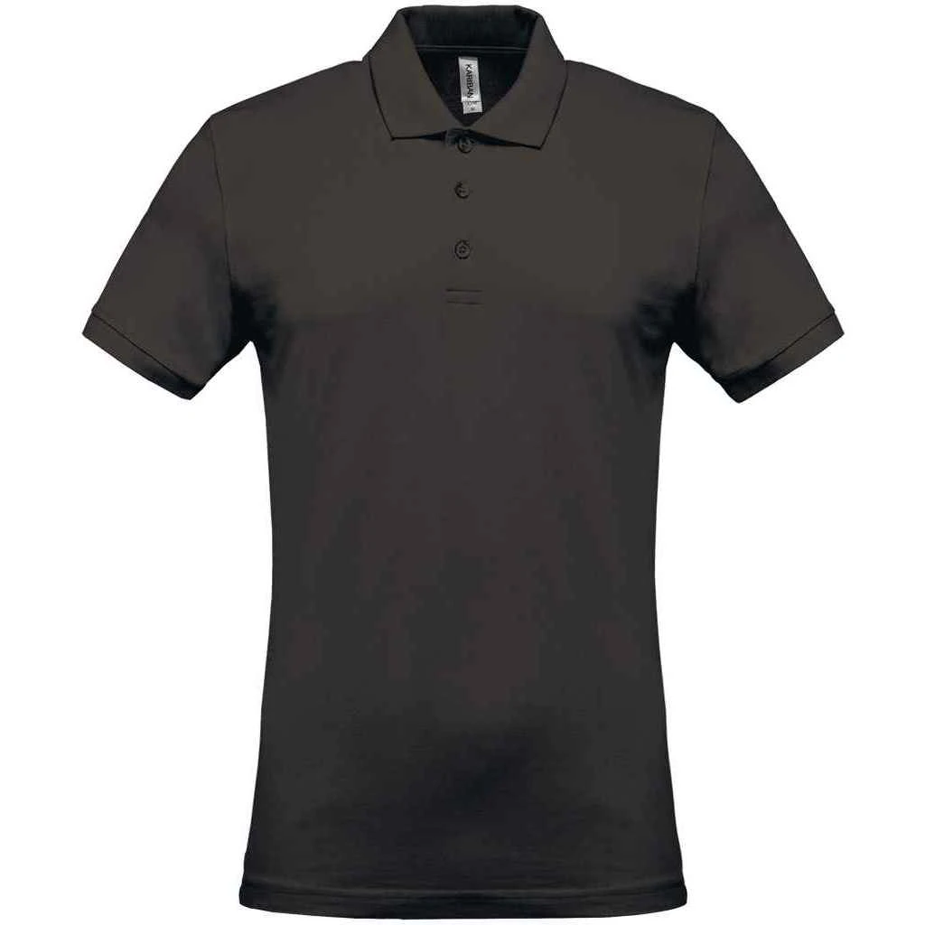 Kariban Mens Pique Polo Shirt (Dark Grey) - PC6572