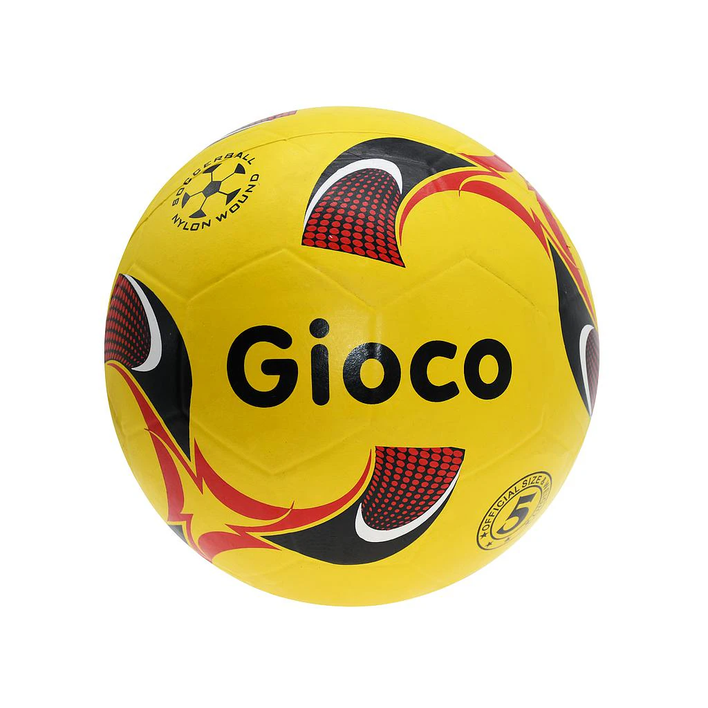 Gioco Moulded Football (Yellow/Black/Red) - RD1352