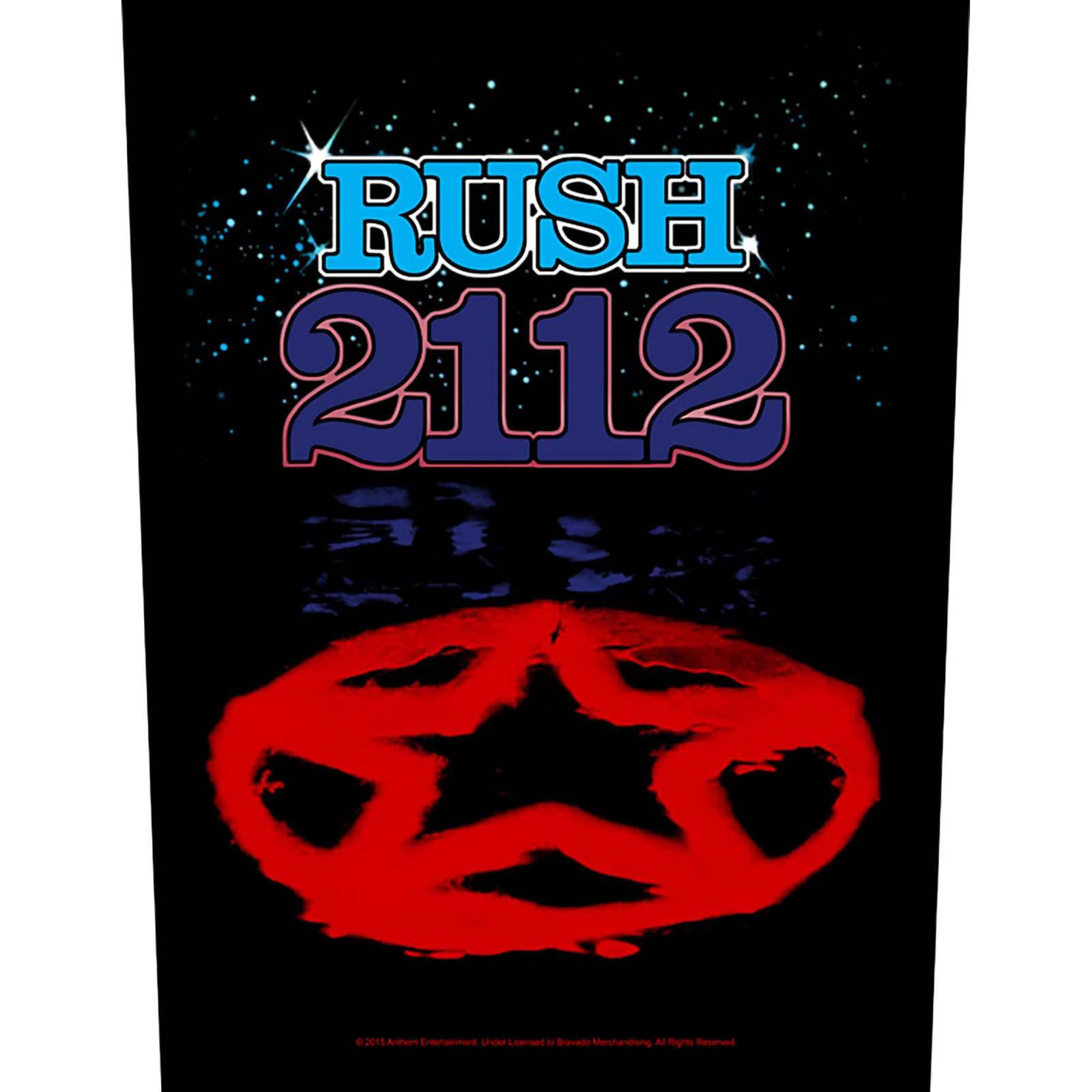 Rush 2112 Patch (Black/Red/Blue) - RO9470