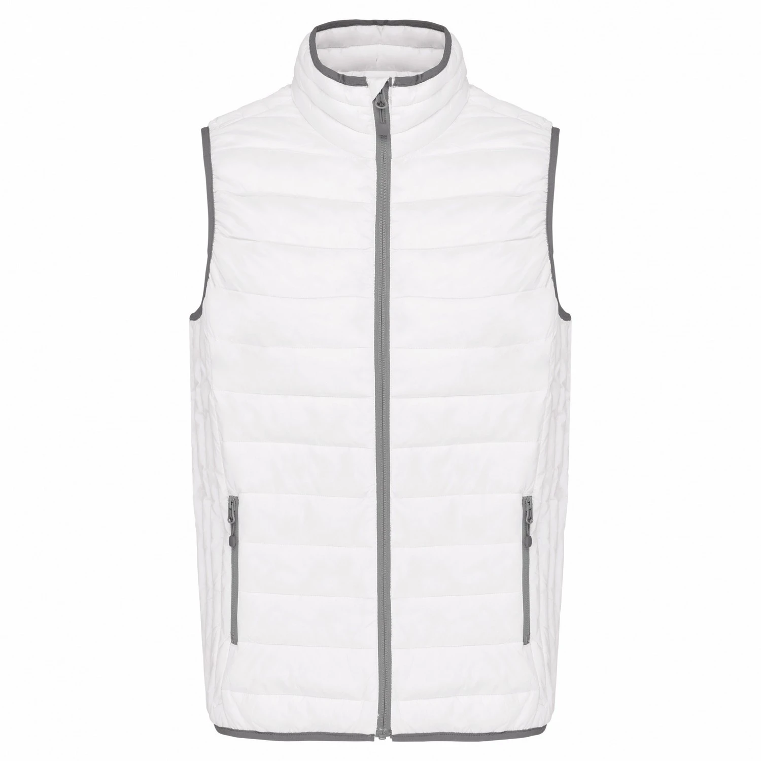 Kariban Mens Padded Body Warmer (White) - PC6532