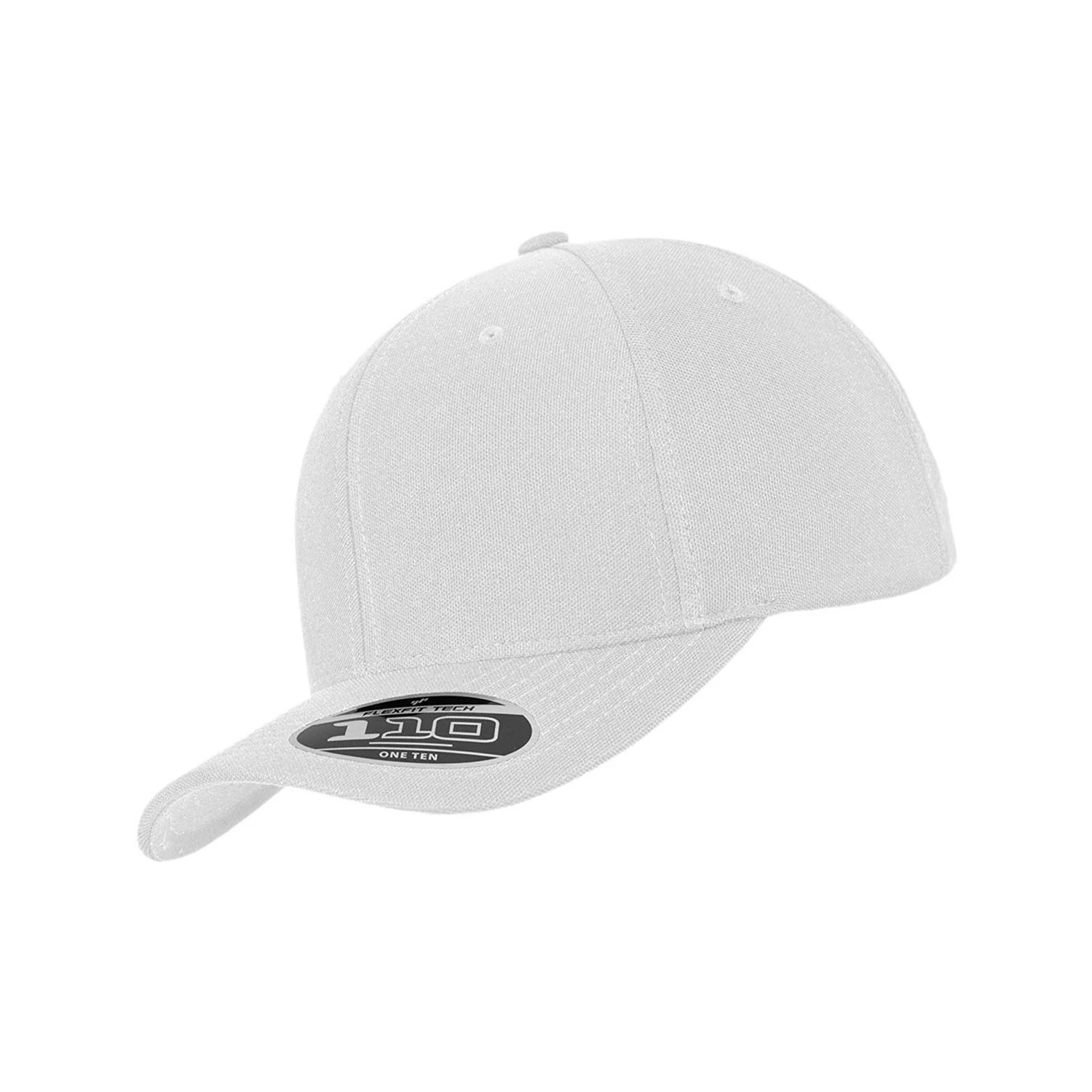 Flexfit Unisex Cool and Dry Mini Pique Cap (White) - PC3713