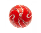 Liverpool FC Cosmos Crest Football (Red/White) - BS3514