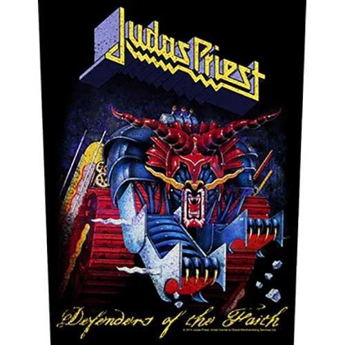 Judas Priest Defenders Of The Faith Patch (Black/Red/Blue) - RO9471