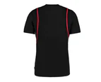 Kustom Kit Mens Gamegear Cooltex T-Shirt (Black/Red) - PC5924