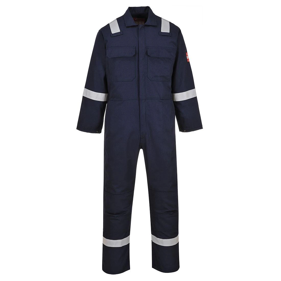 Portwest Unisex Adult Iona Bizweld Fire Resistant Overalls (Navy) - PW1355