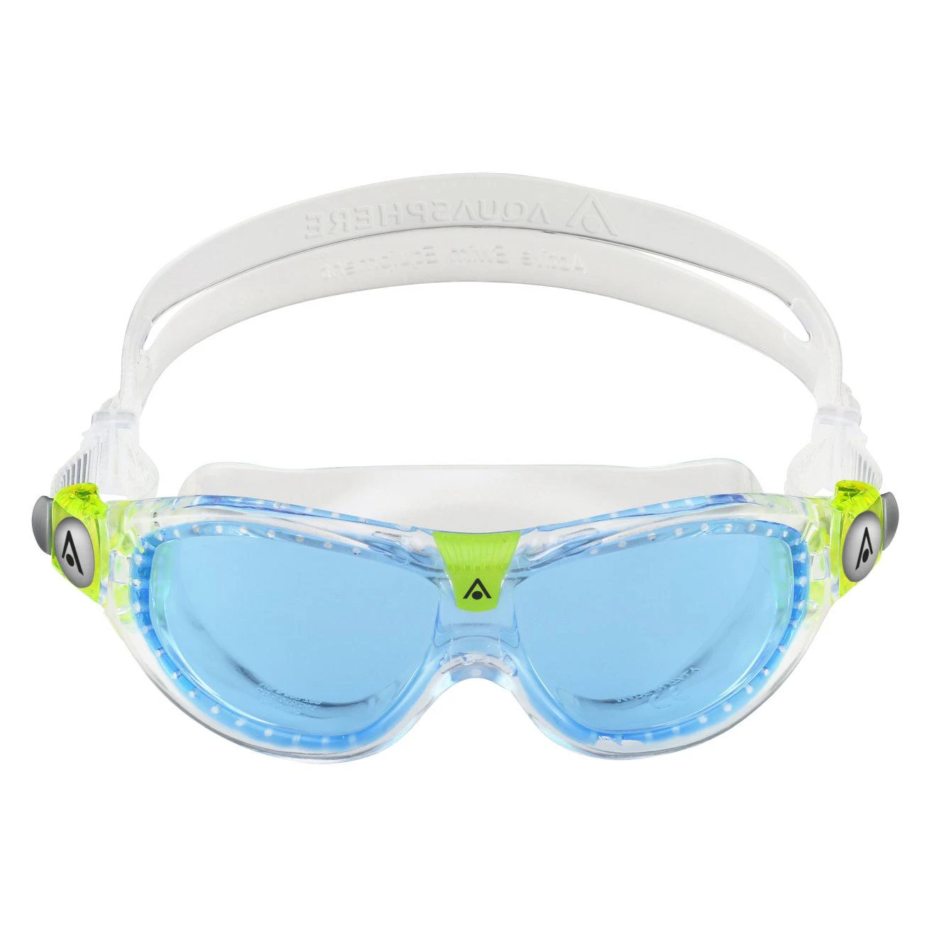 Aquasphere Childrens/Kids Seal 2 Swimming Goggles (Lime/Blue) - CS1969