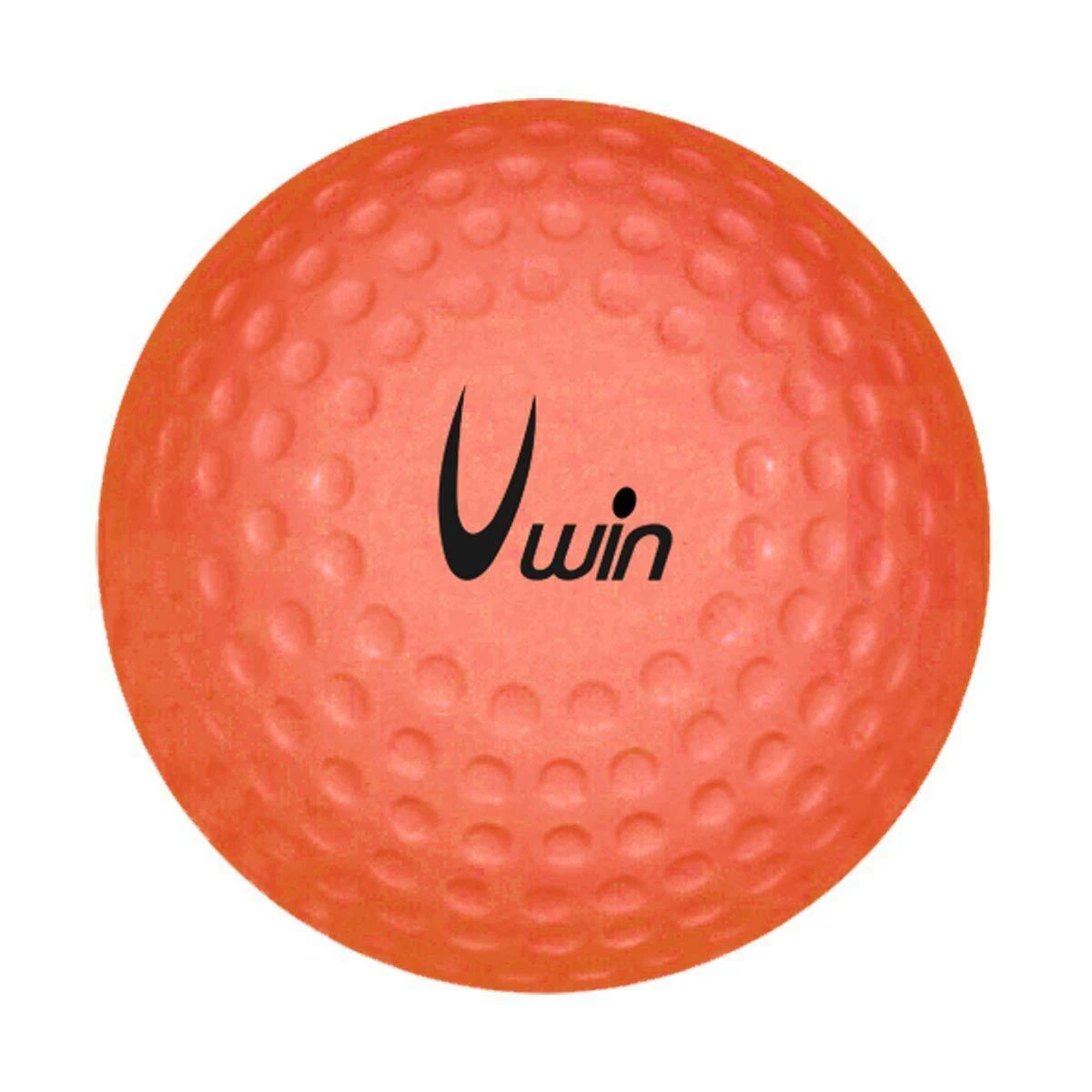 Uwin Dimple Hockey Ball (Orange/Black) - RD2518