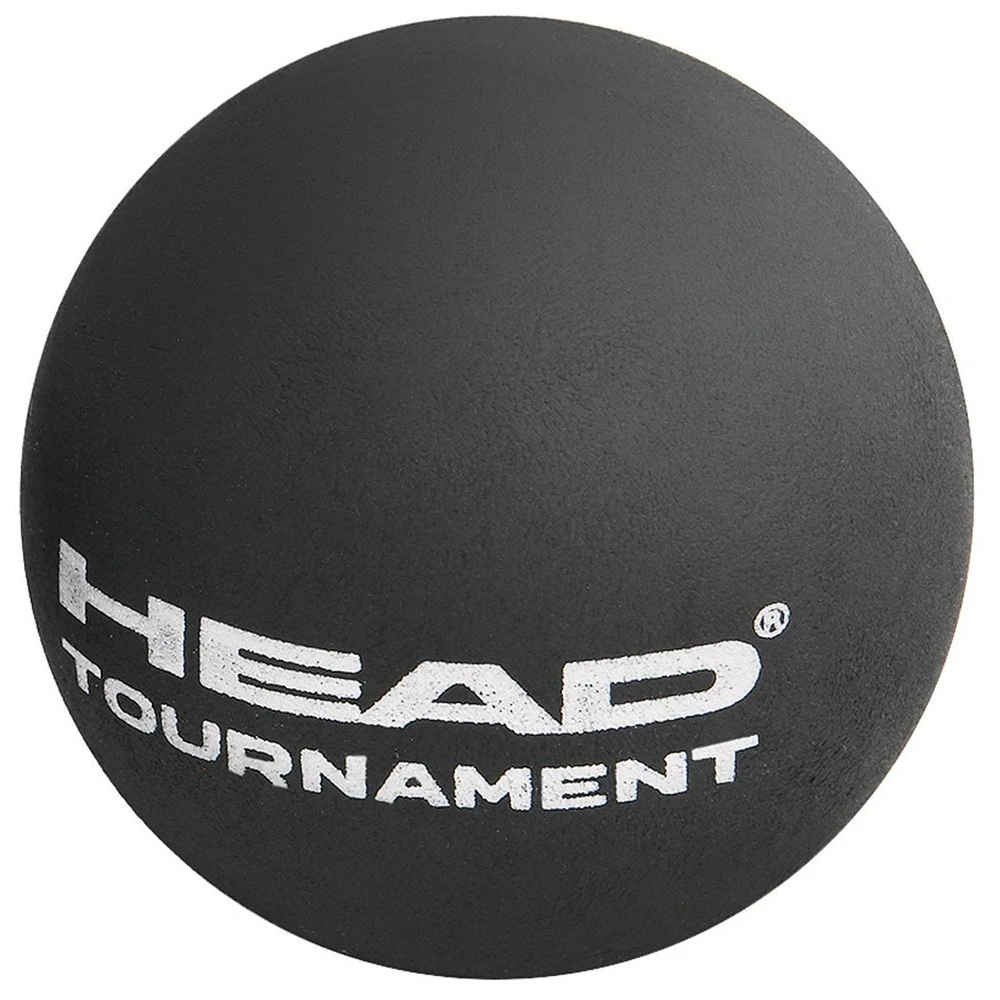 Head Tournament Squash Balls (Pack of 12) (Black) - RD1681