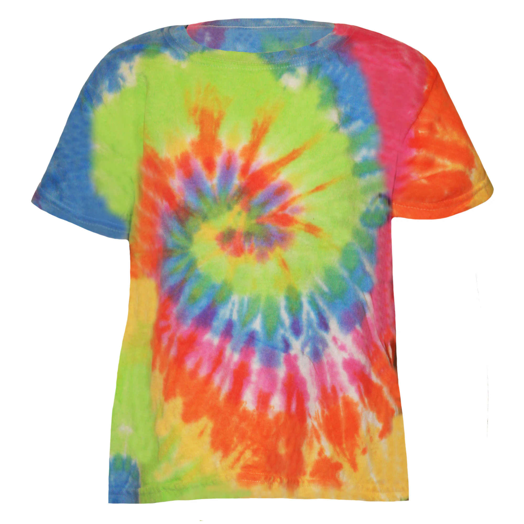 Colortone Kids/Childrens Rainbow Tie-Dye Heavyweight T-Shirt (Eternity) - RW2626