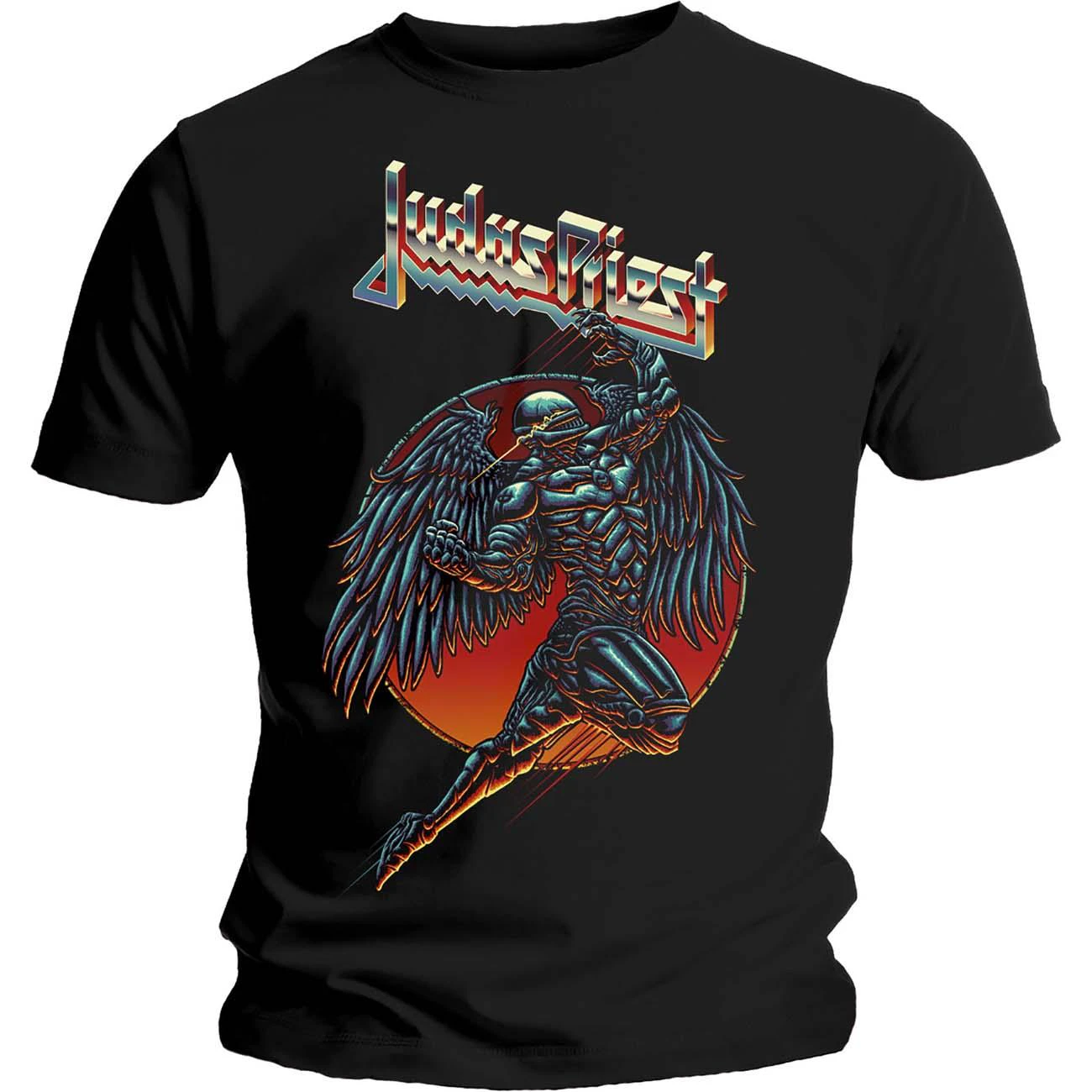 Judas Priest Unisex Adult BTD Redeemer Cotton T-Shirt (Black) - RO8451