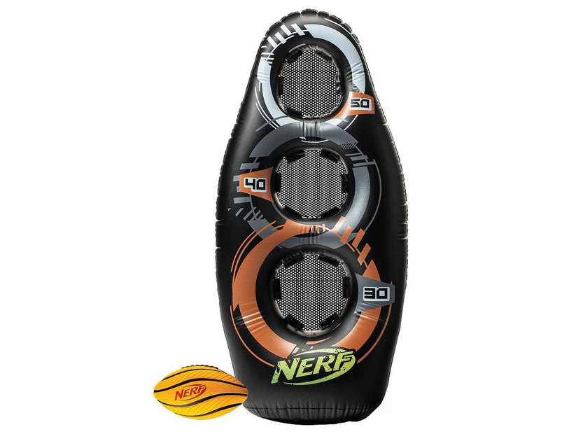 Nerf Proshot American Football Target Set (Black/Orange) - RD3036