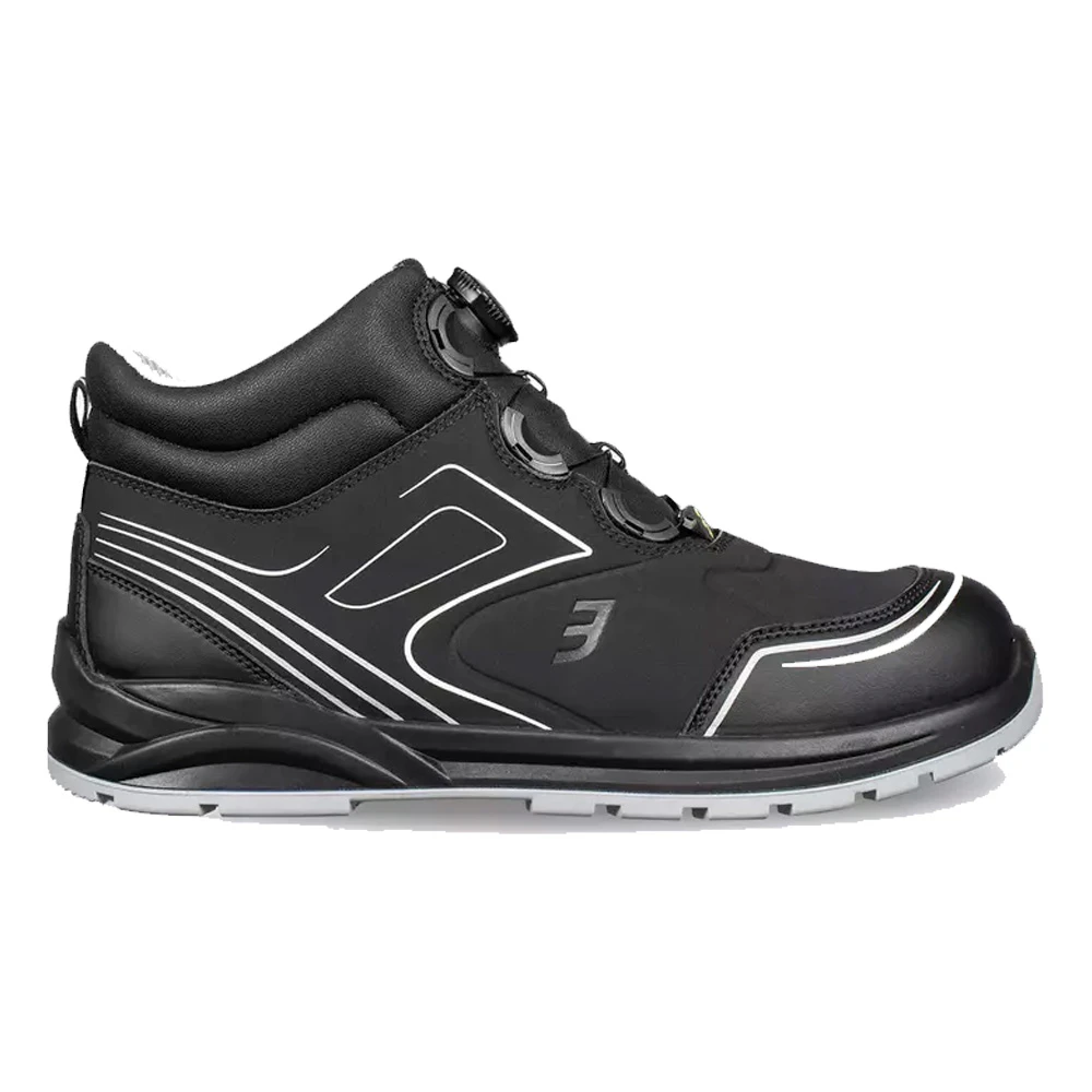 Safety Jogger Mens Cador Safety Boots (Black) - FS9105