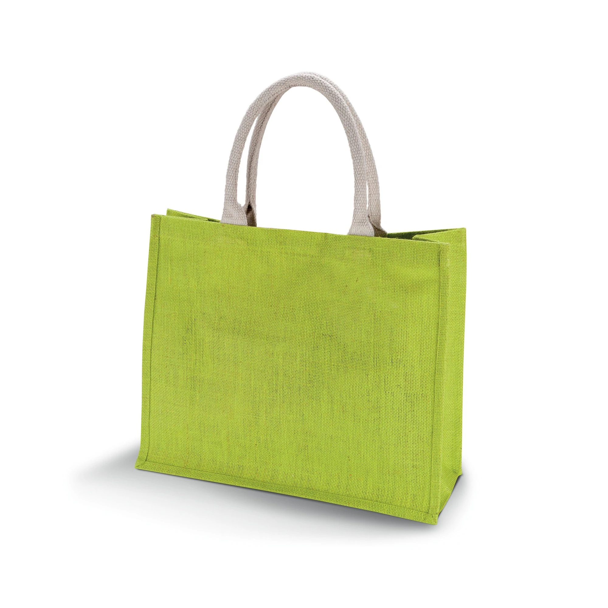 Kimood Womens Jute Beach Bag (Lime) - RW5614