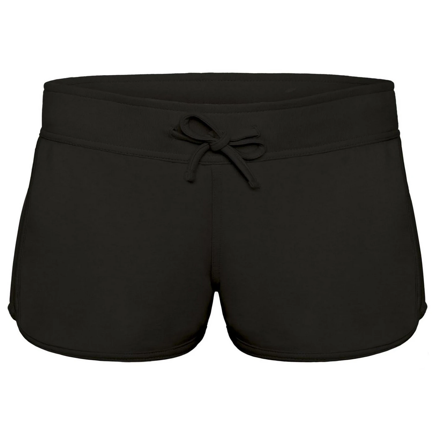 B&C Paradise Womens Sport Splash Sweat Shorts (Black) - RW3069