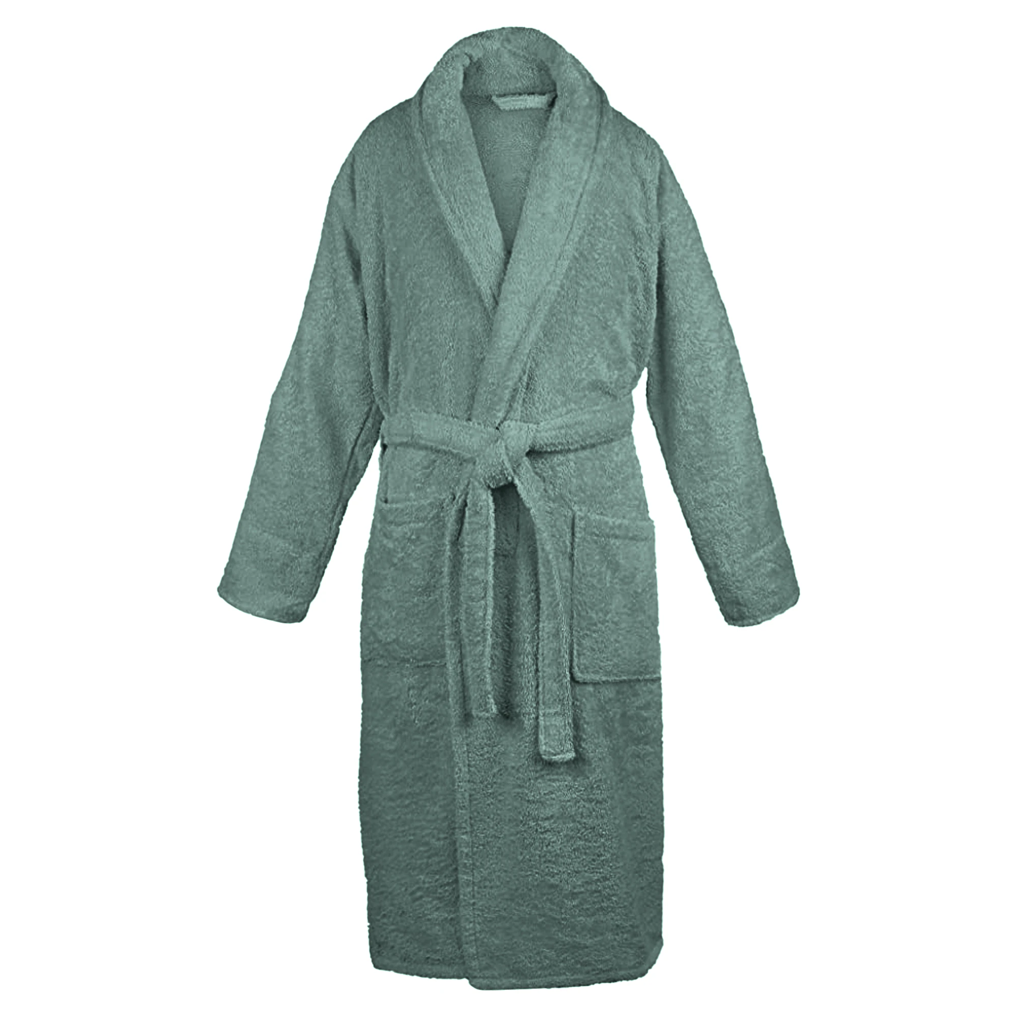 ARTG Unisex Adults Organic Bathrobe With Hood (Green) - RW7427