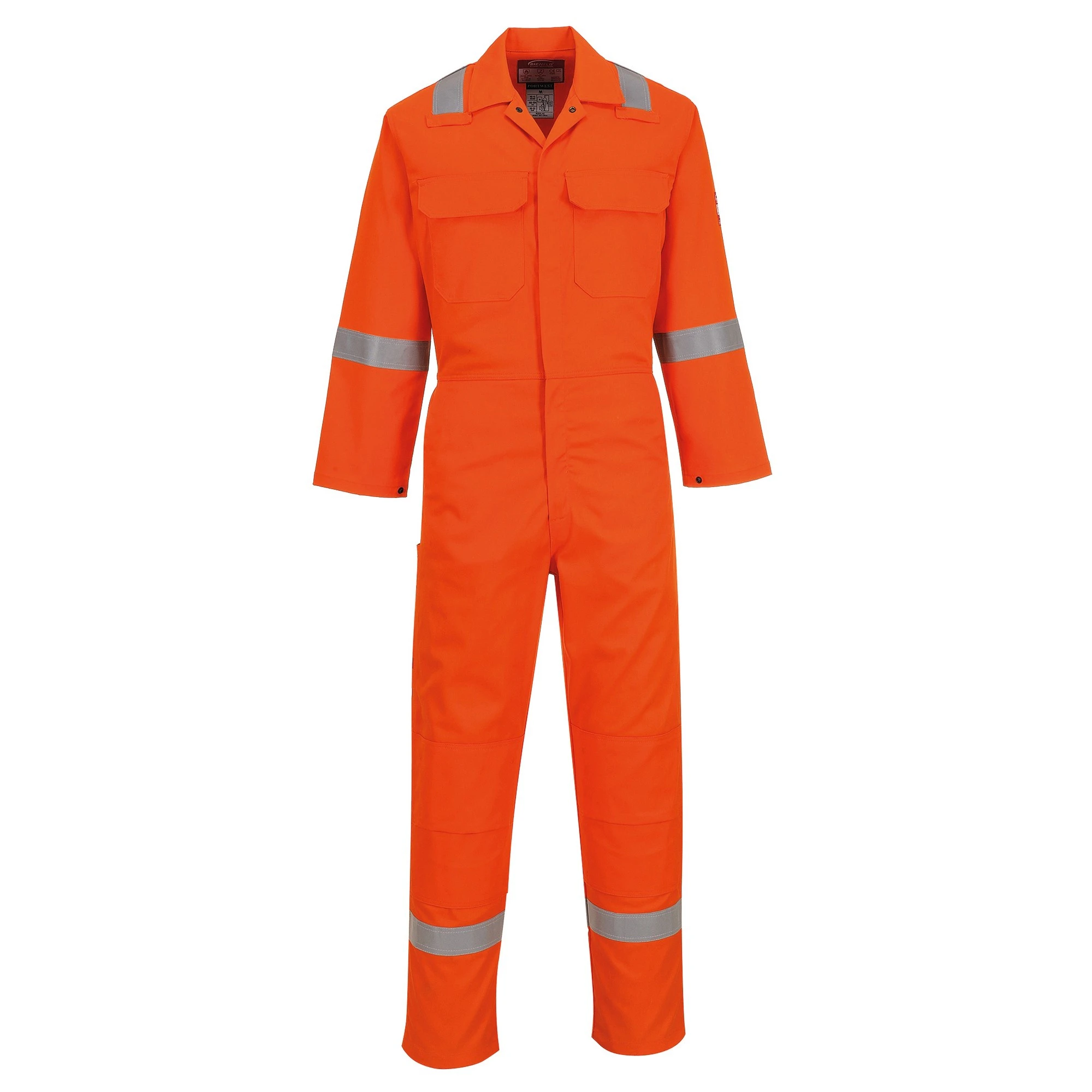 Portwest Mens Bizweld Iona Work Overall/Coverall (Orange) - RW5454