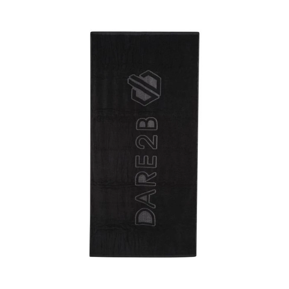 Dare 2B Unisex Adult Logo Gym Towel (Black) - RG8012